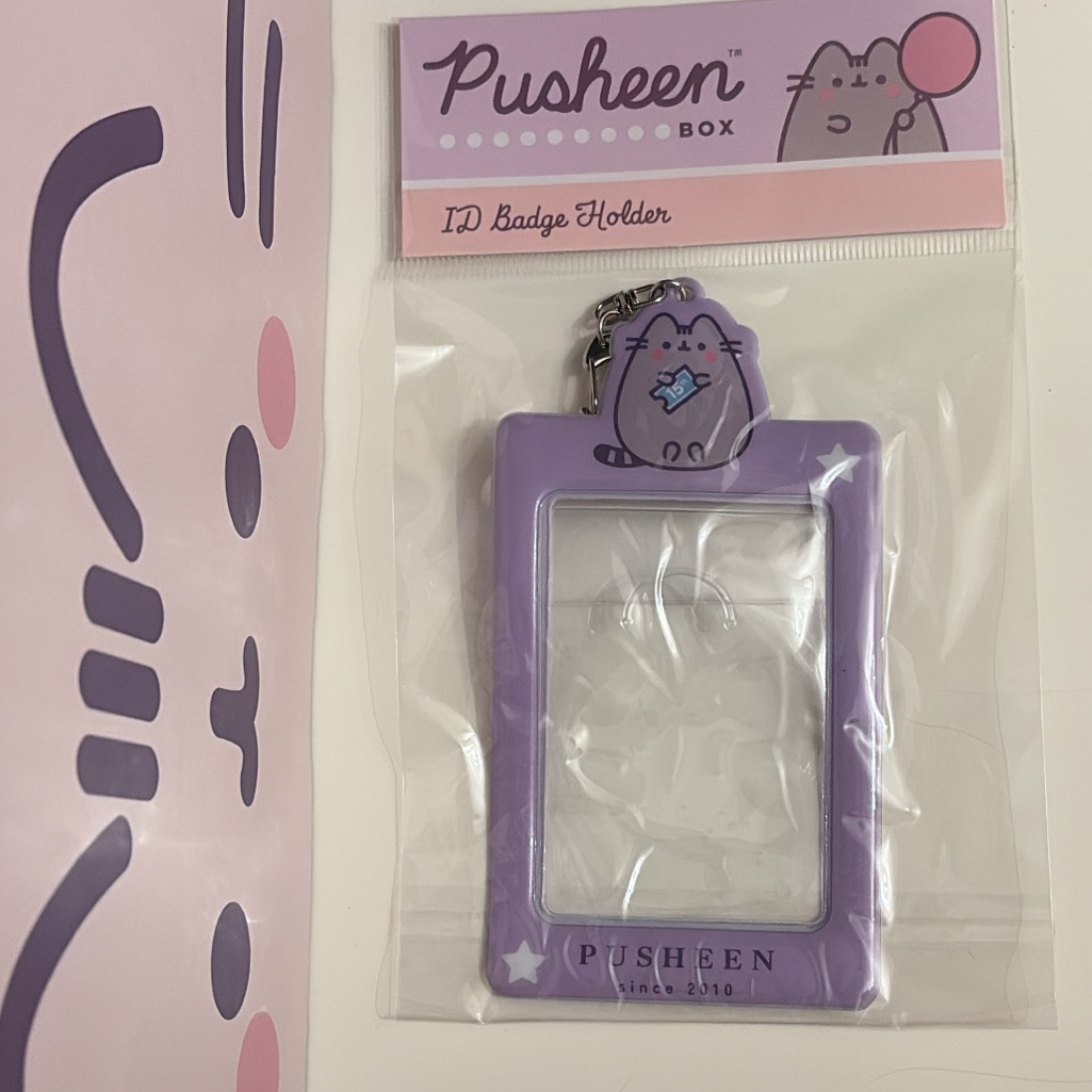 New Pusheen Id Badge Holder Exclusive From Pusheen Spring Box 2025 By Culturefly